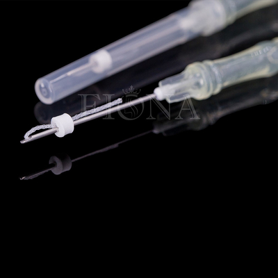 PDO PCL thread lifting mesh thread for filling face with blunt L cannula