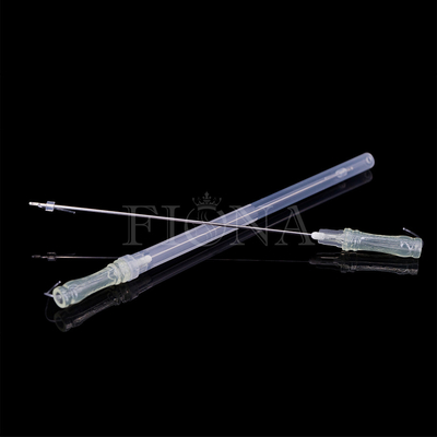 Fiona Face PDO Thread Lift Colladen Needle Blunt W 19g 100mm Cogged Barbed