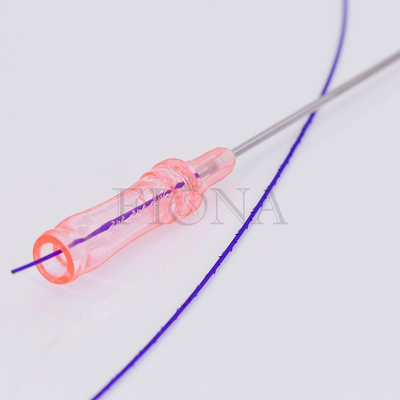 Fiona Face PDO Thread Lift Colladen Needle Blunt W 19g 100mm Cogged Barbed