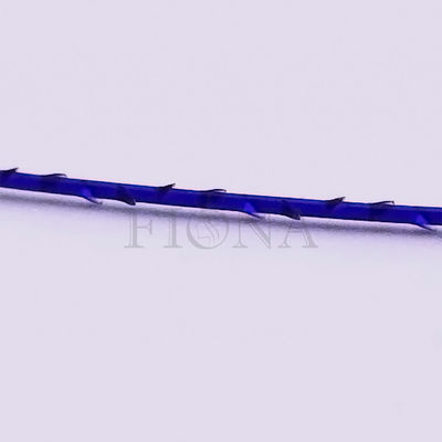 60mm 6D 8D 12D PLLA Thread Lift , 21G Fox Eye Lift Thread