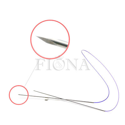 21G 460mm Fiona Double Needle Thread Lift , V Line Pdo Thread Lift