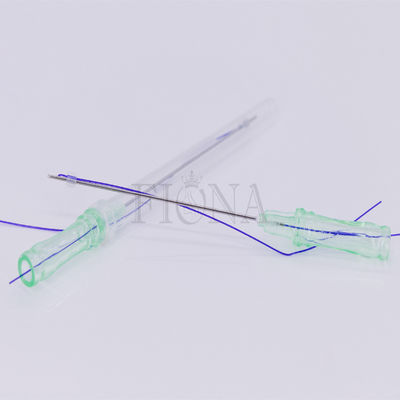 21G 60mm PDO Thread Lift With Blunt Cannula , PDO Thread Skin Tightening