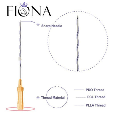 Wrinkles Removal Twist PDO Threads , Eyebrow Lift With PDO Threads