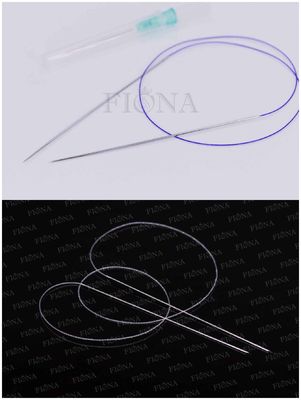 Double Arm Double Needle Thread 21G 290mm Silhouette Lifting