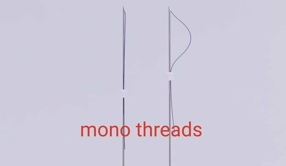 Smooth Mono Pdo Threads For Cheek / Jawline Remove Wrinkles