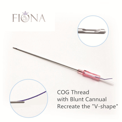 Nonsurgical PDO Thread Face Lifting Cog Thread 18G 100mm For Instant Face Lifting