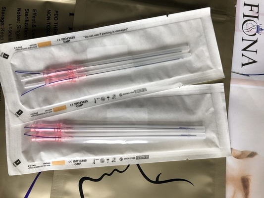 3D 4D 6D PDO Molding Cog Thread With W Type Blunt Cannula