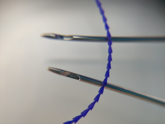 Barbed PDO Molding Cog Thread Absorbable 18G 4D 6D For V Sharp Face Lifting