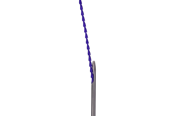 Molding Cog Thread Molded Barbed Thread 18G 100mm