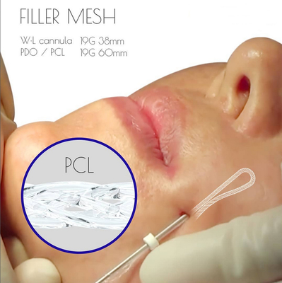 Hilo De Trenzado RegeneracióN De ColáGeno Mesh Thread 19G-38mm Y 19G-60mm
