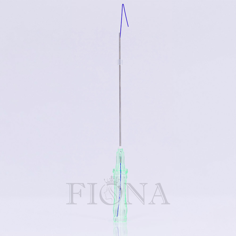 L Type Cannula Cog Thread Lift 21G 60mm For Foxy Eyes EO Gas Sterilied