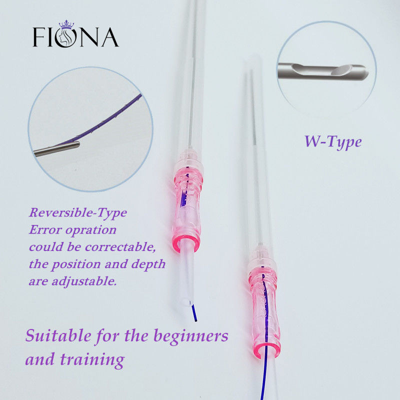 Correctable / Reversible Pcl Placl Cog Thread Lift For Face Lifting
