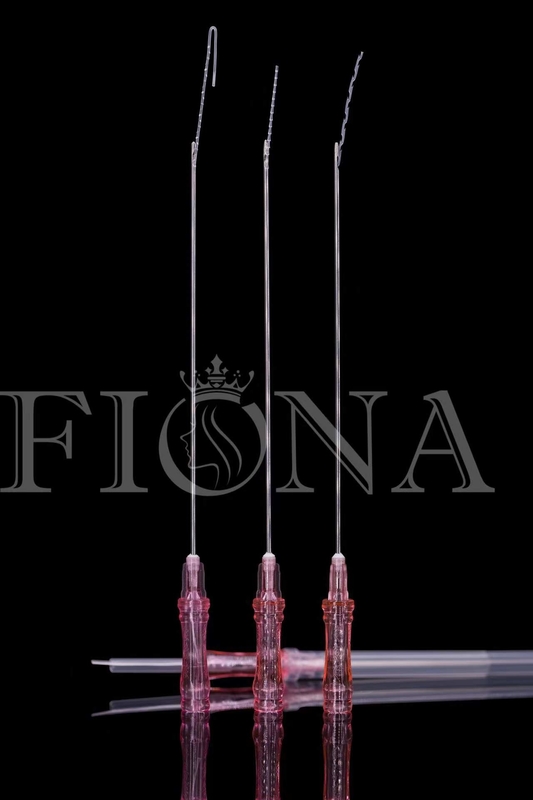 Face Lifting Barbed PCL Cog Hilos Tensores Pdo Thread Lift 18G 100mm With Blunt Type