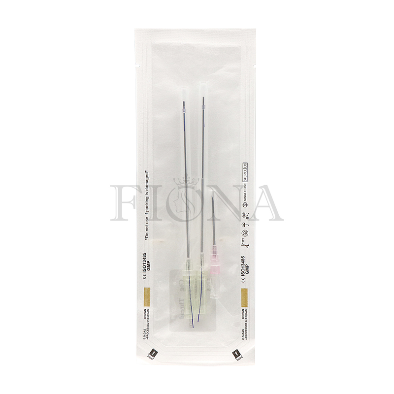 Mono Screw Plla Pcl Pdo Thread Absorbable Face Body Tightening Lifting 27G 50mm