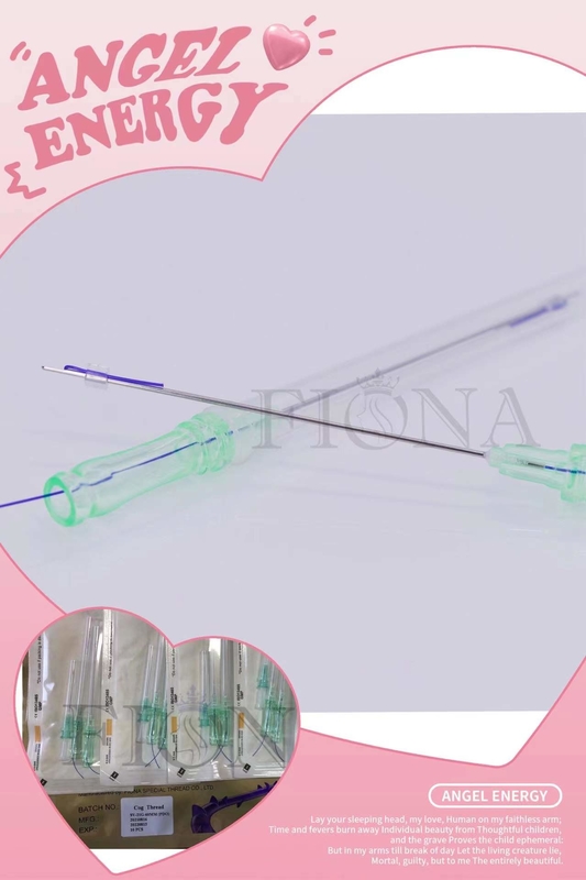 Beautlift PDO Eye Thread Lift With Blunt Cannula PDO Threads Cat Eye / Eyebrow Lift